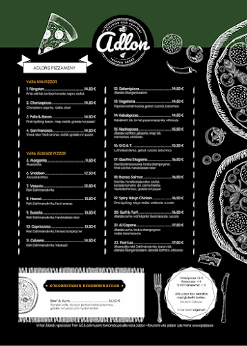 Adlon pizzeria & urheilubaari - Ravintola-ala