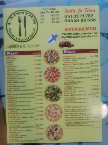 Opinii despre Lapintie kebab pizzeria în Tampere - Ravintola-ala