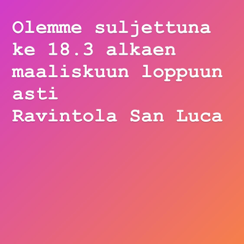 Ravintola San Luca - Ravintola-ala