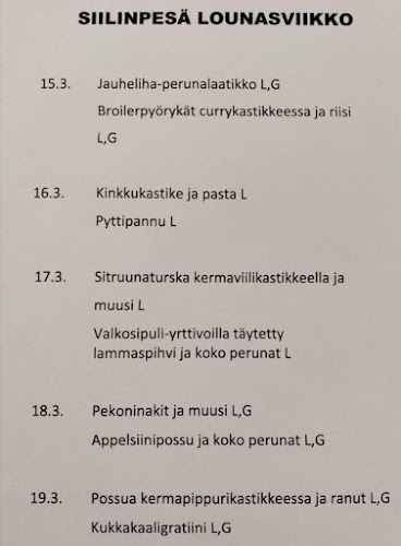 Opinii despre Kahvila-ravintola Siilinpesä în Virttaa - Ravintola-ala
