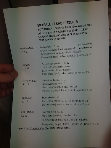 Skyfall Kebab Pizzeria - Naantali
