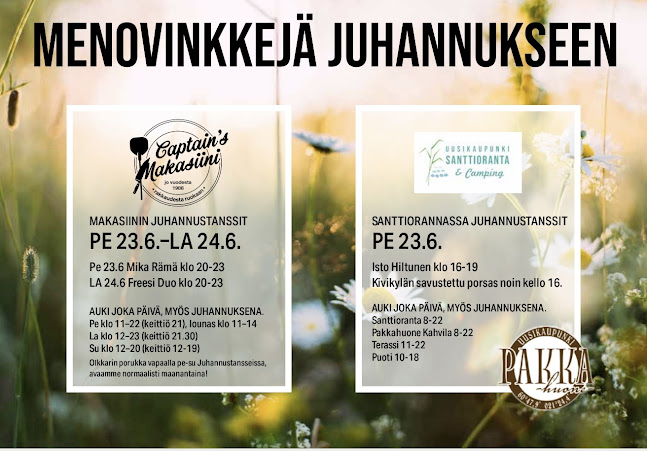 Ravintola Captain's Makasiini - Uusikaupunki