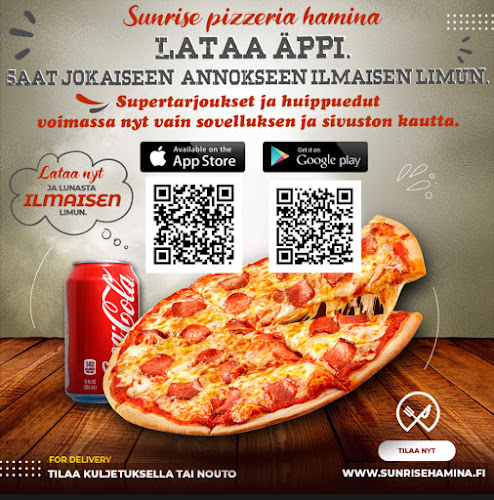 Opinii despre Sunrise Pizzeria Hamina în Hamina - Ravintola-ala