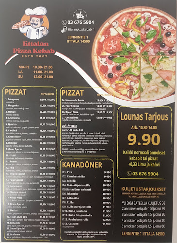 Iittalan Pizza&Kebab - Ravintola-ala