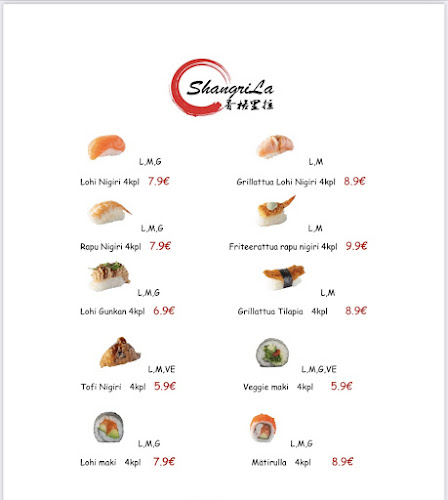 Opinii despre Ravintola ShangriLa în Kalajoki - Ravintola-ala