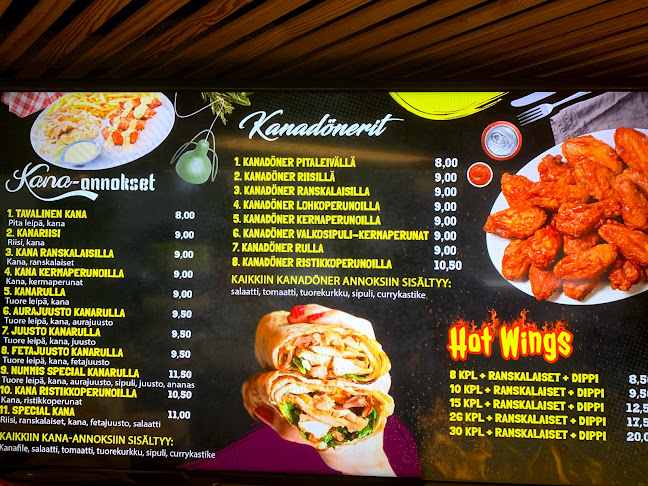 Nummis Kebab & Pizzeria - Ravintola-ala