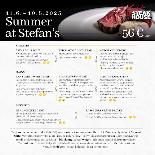 Stefan’s Steakhouse Vaasa