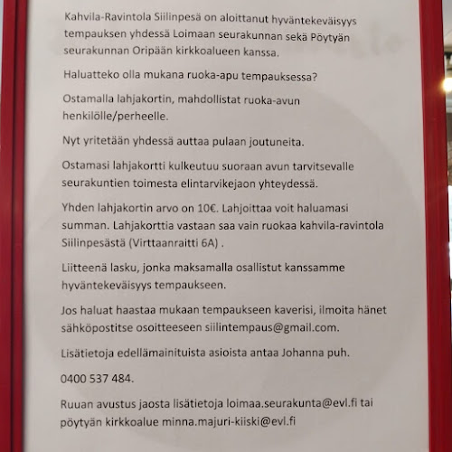 Comentarii opinii despre Kahvila-ravintola Siilinpesä