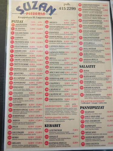 Comentarii opinii despre Ravintola Suzan Pizzeria