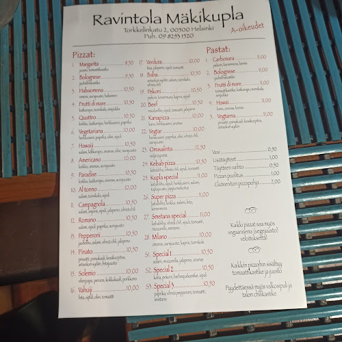 Mäkikupla - Ravintola-ala