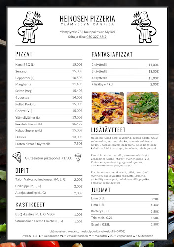 Heinosen Leipomo - Kahvila - myymälä Ylämylly