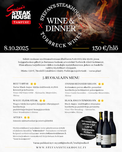 Opinii despre Stefan’s Steakhouse Vaasa în Vaasa - Ravintola-ala
