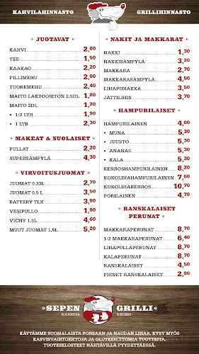Sepen Grilli - Ravintola-ala
