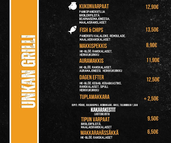 Unkan Baari - Ravintola-ala