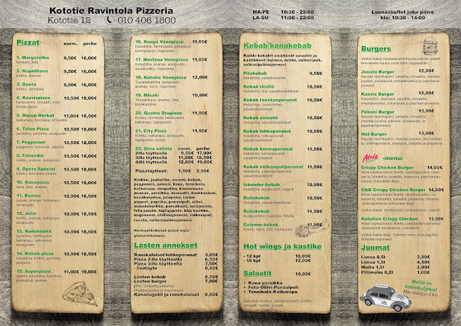 Kototie Ravintola-Pizzeria