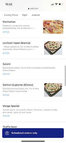 Crusty Pizza Helsinki