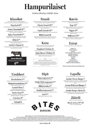 Bites Burgers Vallila - Ravintola-ala