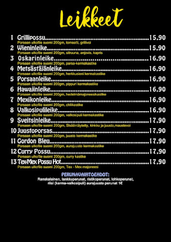 Pizzeria Enjoy - Ravintola-ala