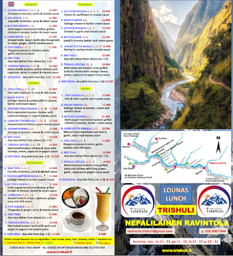 Opinii despre Ravintola Trishuli în Espoo - Ravintola-ala