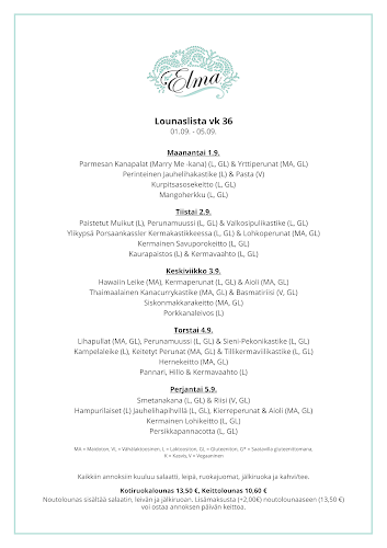 Opinii despre Lounaskahvila Elma în Imatra - Ravintola-ala