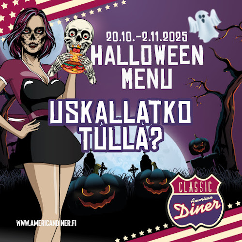 Opinii despre Classic American Diner Mylly în Raisio - Ravintola-ala