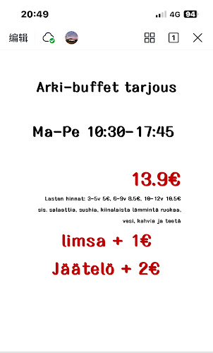 Ravintola ShangriLa - Ravintola-ala