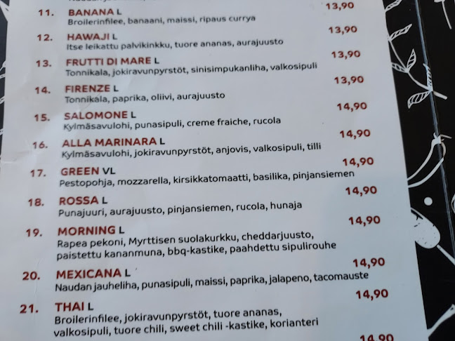 Pizzeria Napoli (SULJETTU, toimii nykyään nimellä Ravintola Napoli)