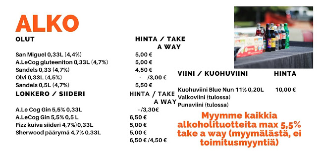 Safariburger - Ravintola-ala