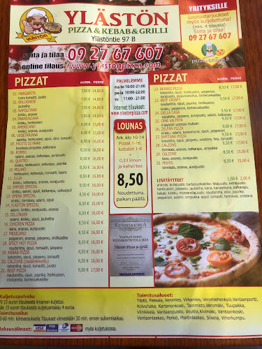 Ylästön Pizza & Kebab & Grilli