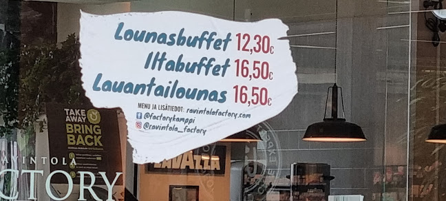 Reviews of Ravintola Factory Iso Omena in Espoo - Ravintola-ala