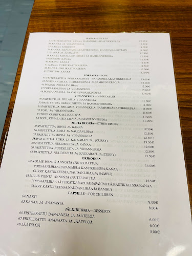 Opinii despre China Kitchen în Karkkila - Ravintola-ala