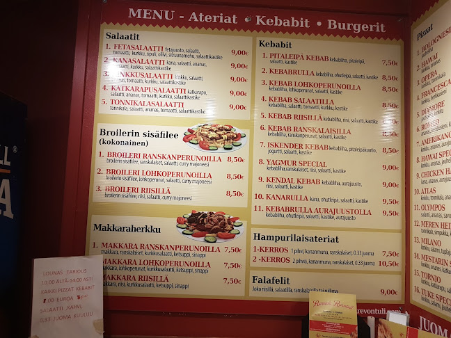 Ravintola Revontuli - Ravintola-ala