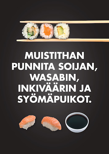 Juku Sushi Prisma Tornio - Ravintola-ala