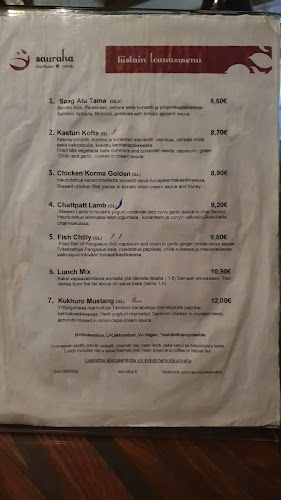 Opinii despre Sauraha în Oulu - Ravintola-ala