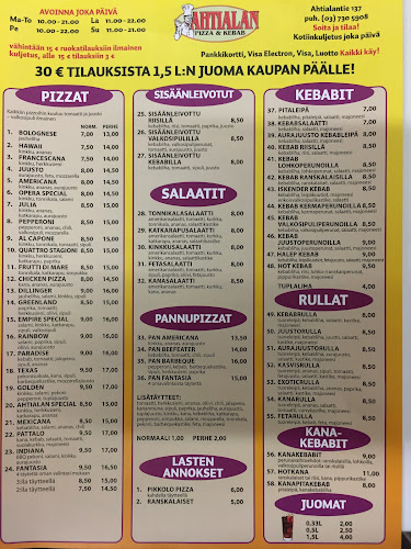 Ahtialan Pizza Kebab