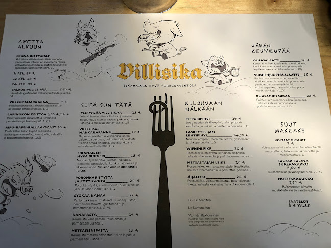 Opinii despre Villisika, Ruka în Kuusamo - Ravintola-ala