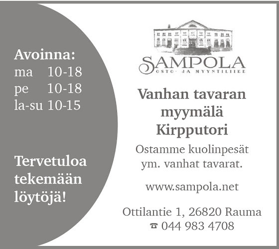 Osto- ja myyntiliike Sampola - Ravintola-ala