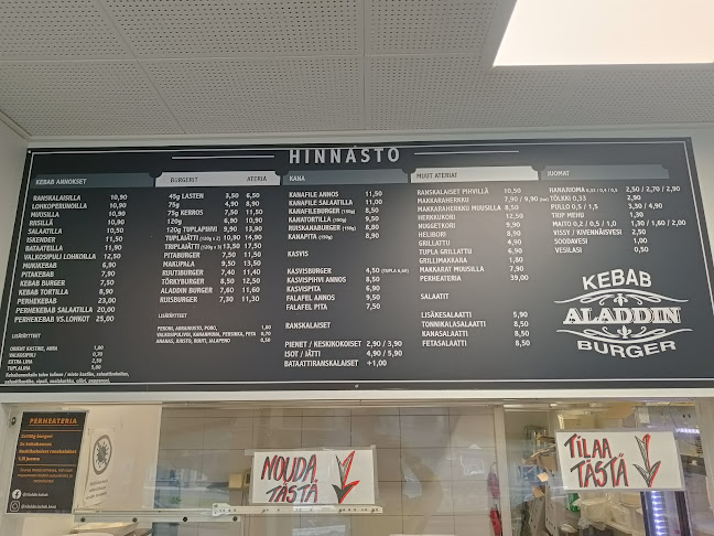 Aladdin Kebab - Ravintola-ala