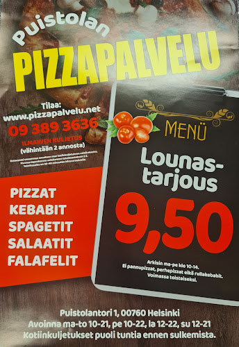 Puistolan Pizzapalvelu - Helsinki