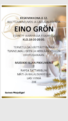 Opinii despre Ravintola Wanha Fiskari în Kotka - Ravintola-ala