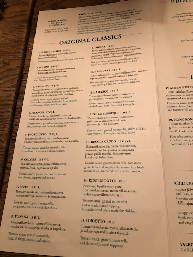 Opinii despre Classic Pizza în Helsinki - Ravintola-ala