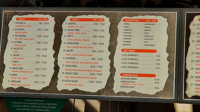 Opinii despre Pizzeria Halic în Ylöjärvi - Ravintola-ala
