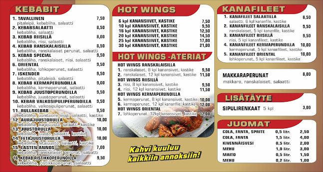 Kebab-Pizzeria Kristal - Turku