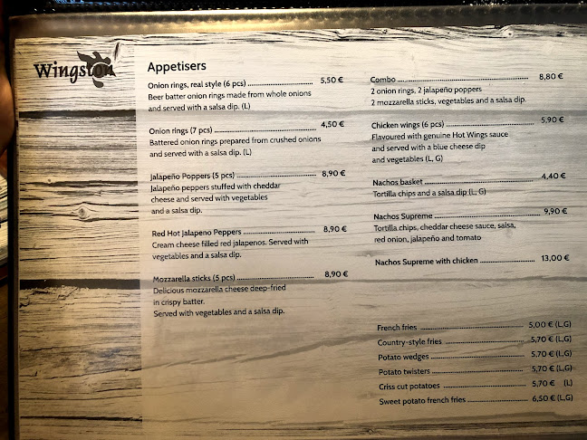 Siipiravintola Wingston Phone number