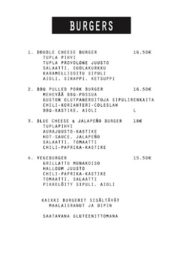 Ravintola Gusto Phone number