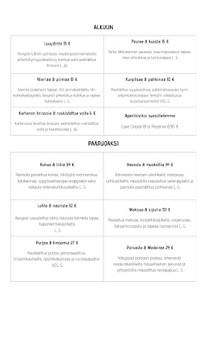 Vaihmalan Hovi - Ravintola-ala