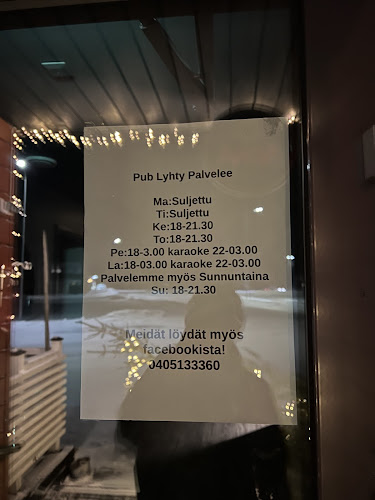 Pub Lyhty - Pyhäjärvi