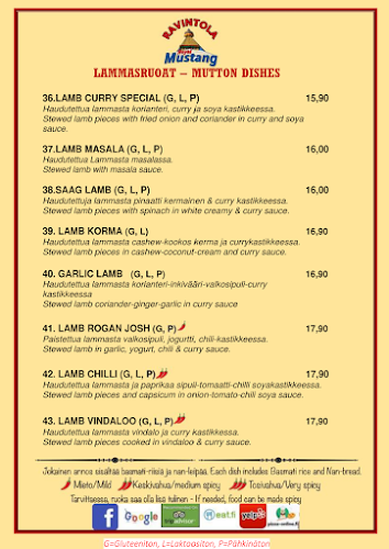 Royal Mustang - Ravintola-ala