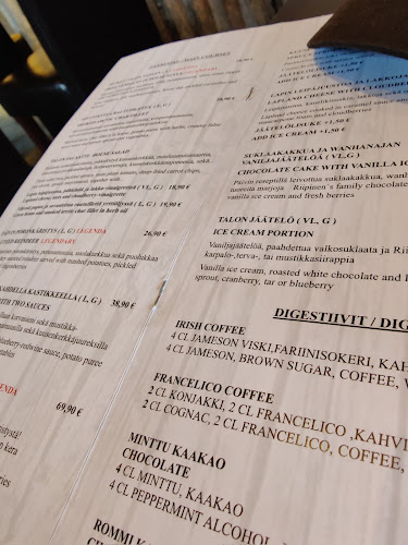 Reviews of Riipisen Riistaravintola / Riipinen Wild Game Restaurant in Kuusamo - Ravintola-ala