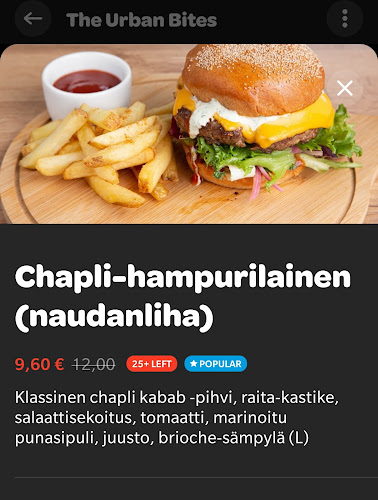 The Urban Bites | Burgers & Wraps Open Times